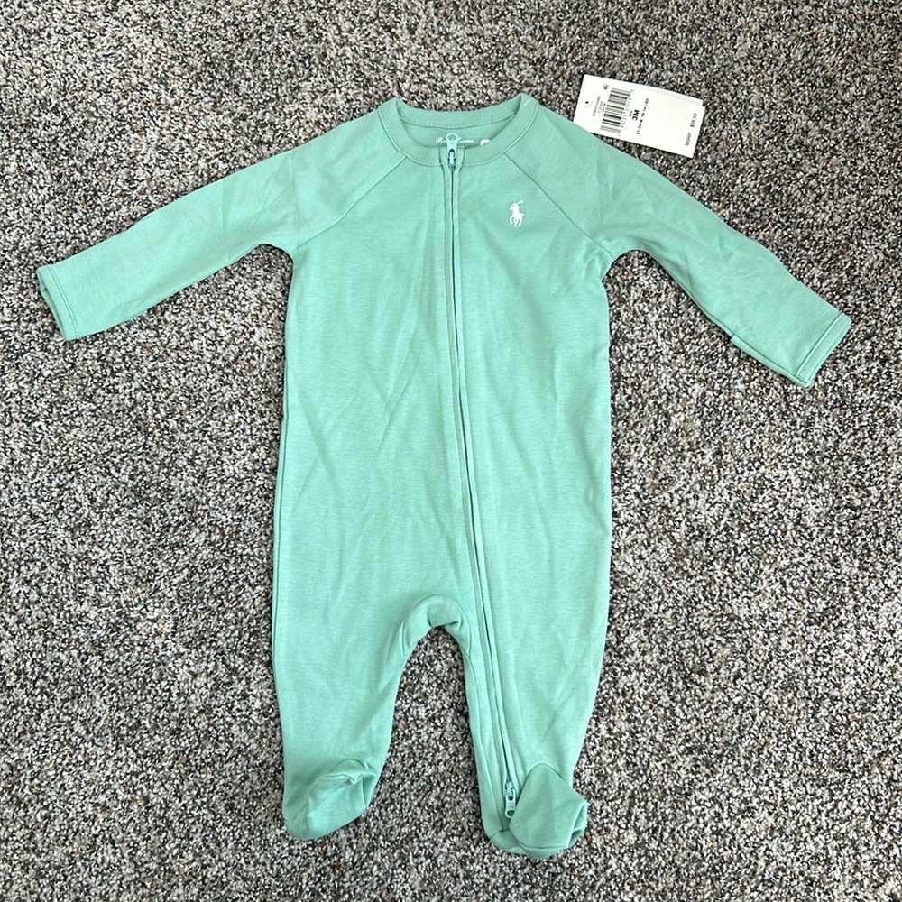 NWT Ralph Lauren sleeper 3m